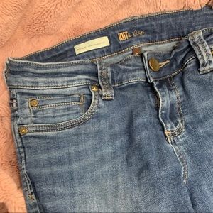 KUT Natalie high rise bootcut denim